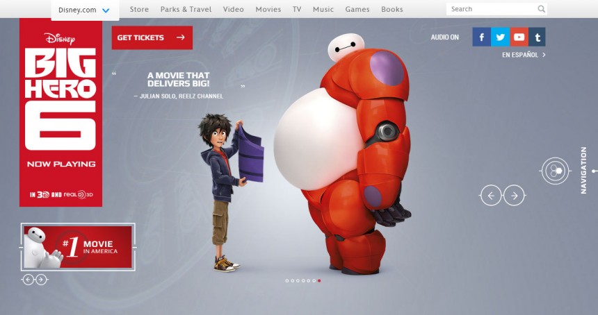 Big Hero 6 Official Website