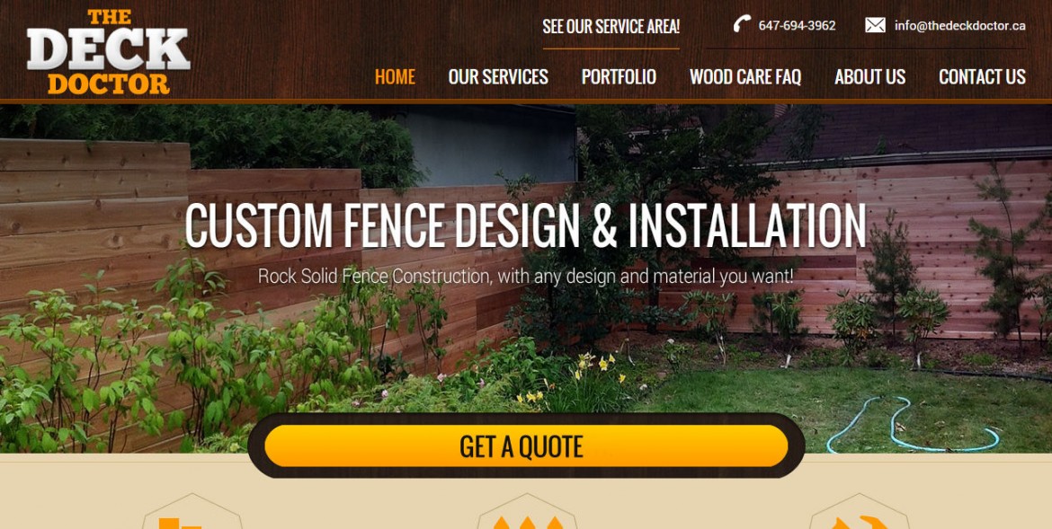 The Deck Doctor CSS Nectar CSS Gallery