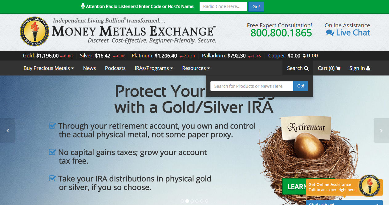 Money Metals Exchange