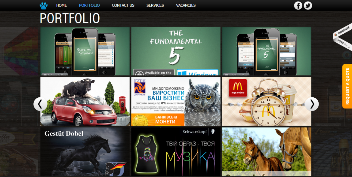WebKate Portfolio - CSS Nectar Web Design Awards CSS Gallery