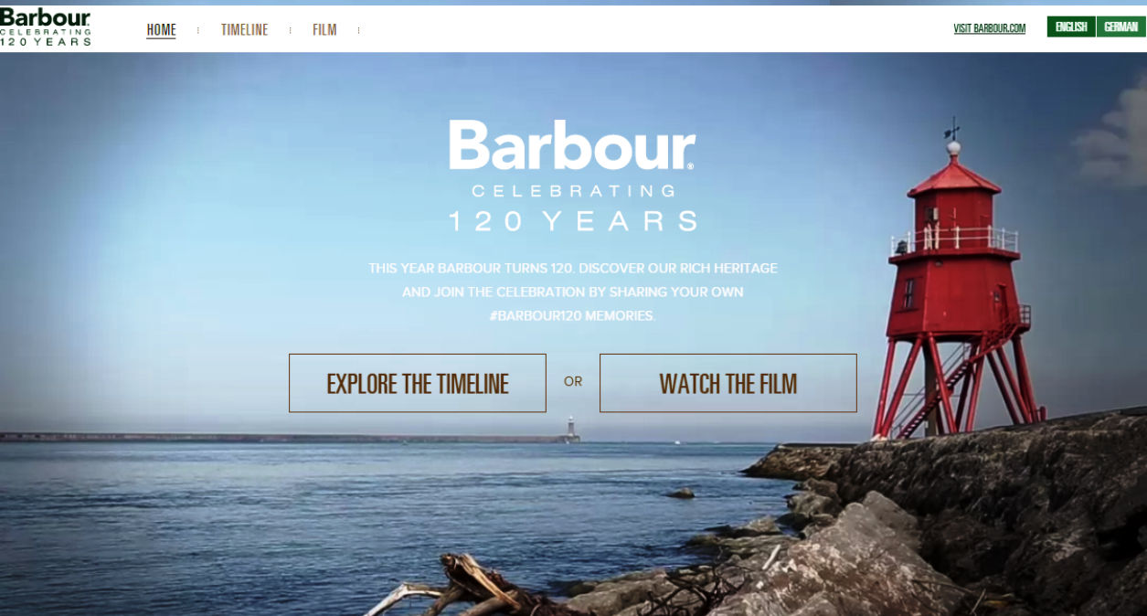 Barbour 120 Years