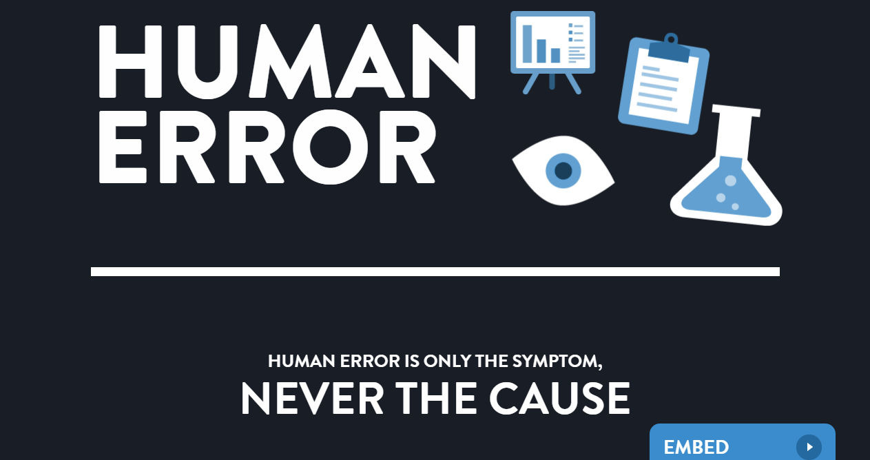 NSF.DBA / Human Error