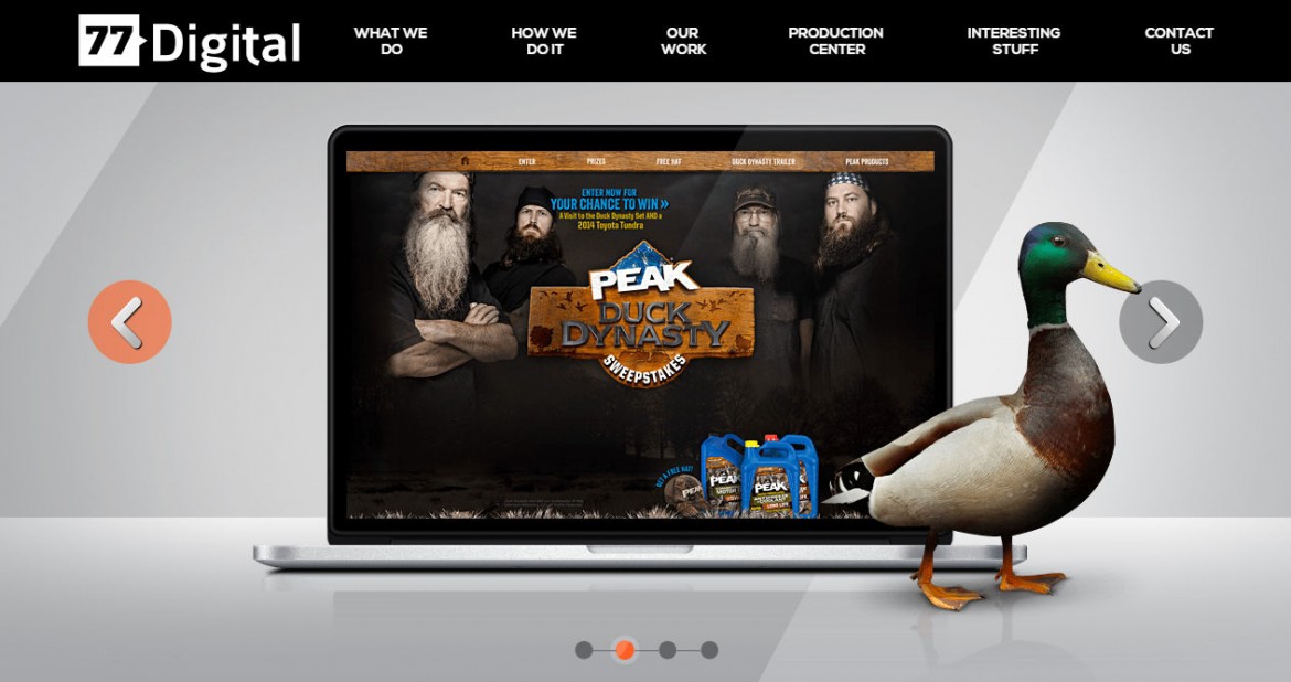77 Digital - CSS Nectar Web Design Awards CSS Gallery