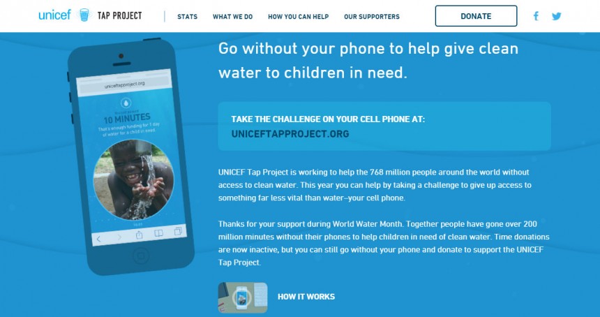 UNICEF TAP PROJECT 2014