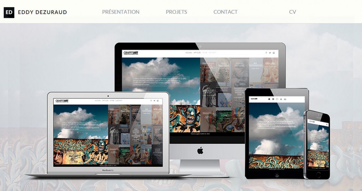Eddy Dezuraud - CSS Nectar Web Design Awards CSS Gallery