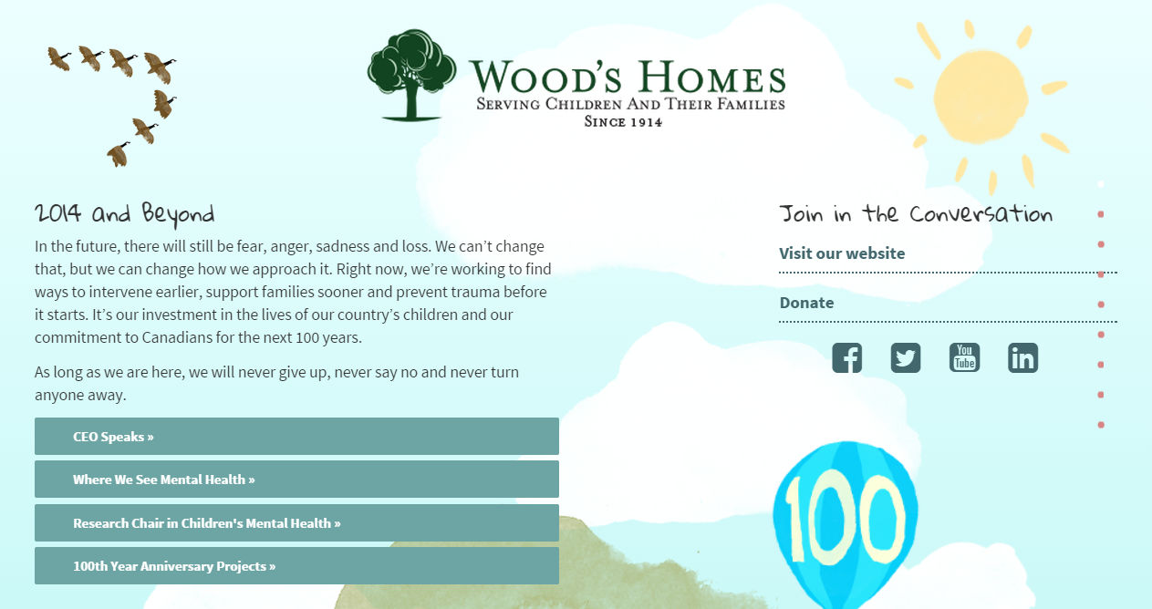 Wood's Homes 2013 2014 Annual Report