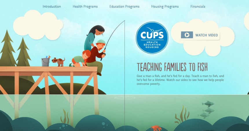 Teaching Families to Fish