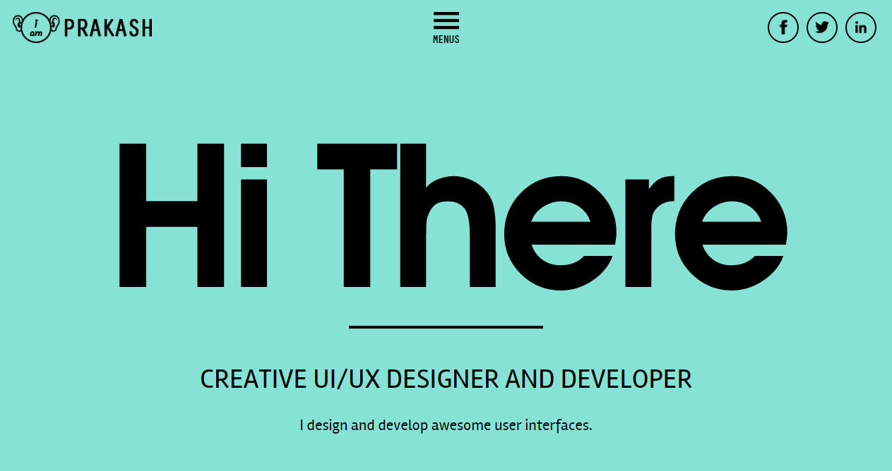 UX/UI Designer Prakash