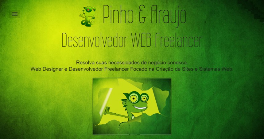 Pinho Araujo Desenvolvedor WEB Freelancer