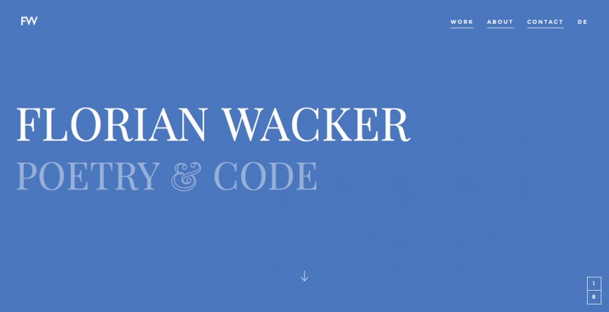 Florian Wacker | Poetry and Code