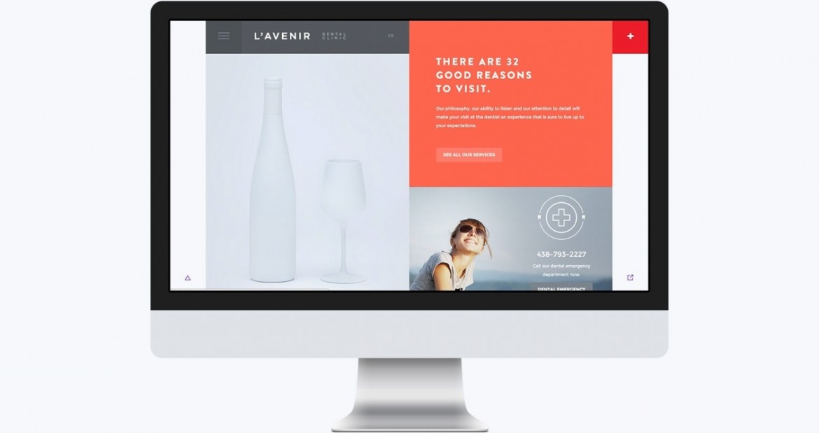 L Avenir Dental Clinic CSS Nectar CSS Gallery