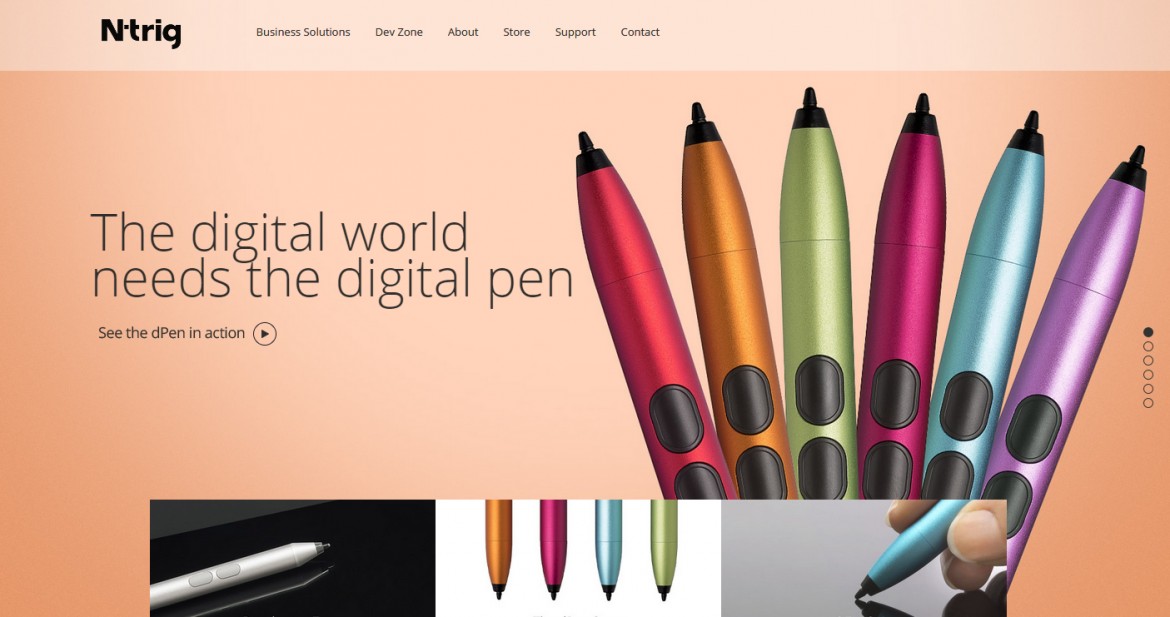 ntrig - CSS Nectar Web Design Awards CSS Gallery