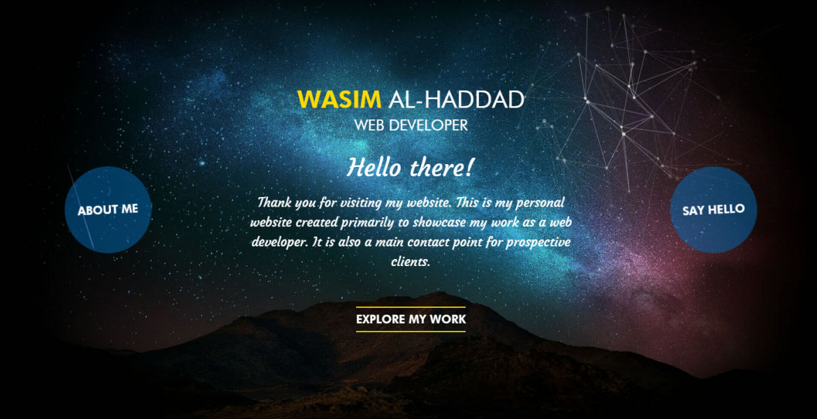 Wasim Al-Haddad Web Developer