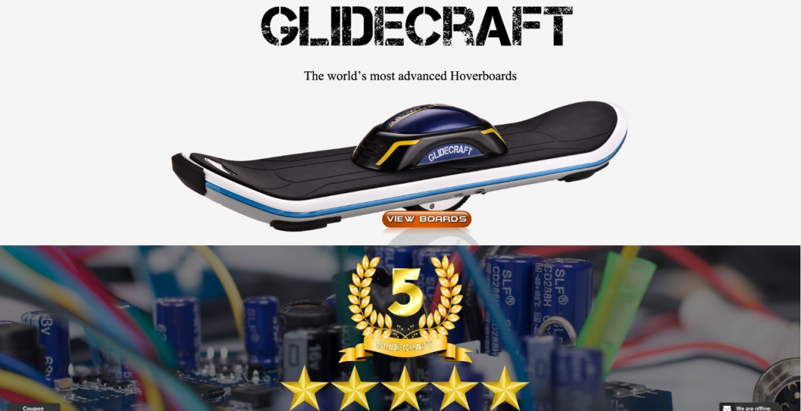 Glidecraft Hoverboards and Electronic Skateboards