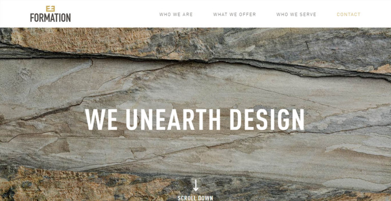 Formation - CSS Nectar Web Design Awards CSS Gallery