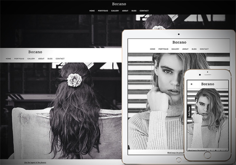 Borano - Photography / Portfolio WordPress Theme - CSS Nectar Web ...