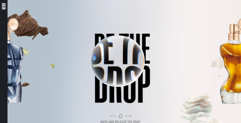 Be the Drop - CSS Nectar Web Design Awards CSS Gallery
