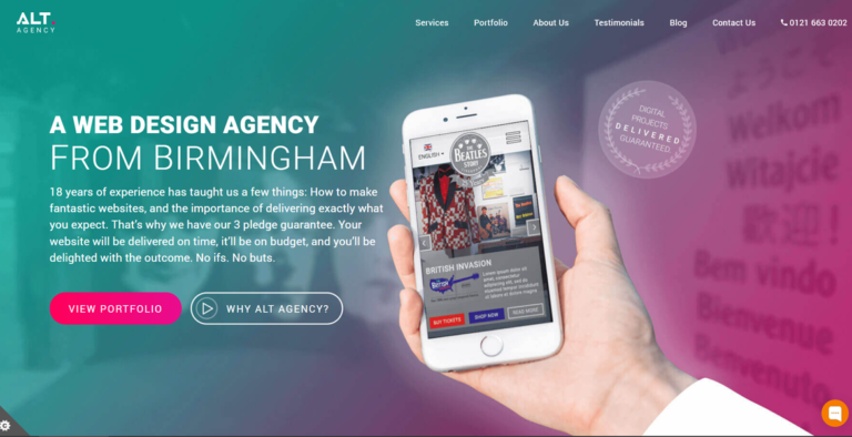 ALT Agency - CSS Nectar Web Design Awards CSS Gallery