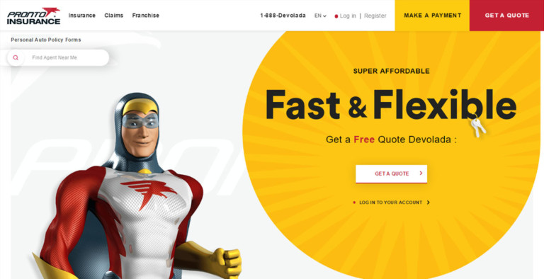 Pronto Insurance - CSS Nectar Web Design Awards CSS Gallery