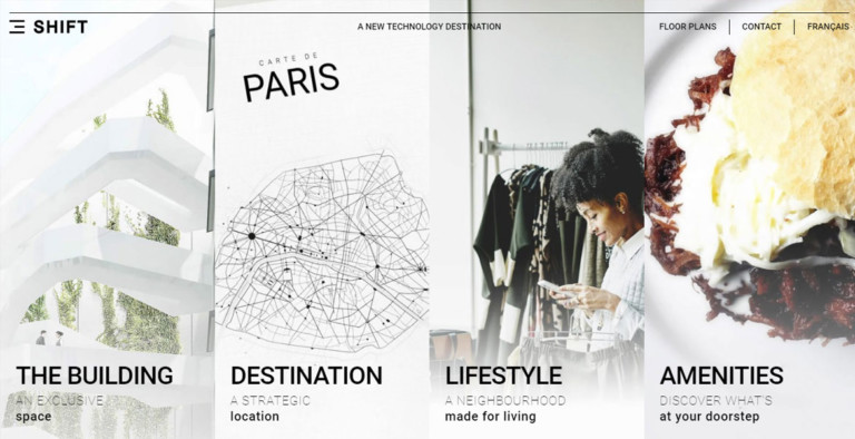 SHIFT Paris - CSS Nectar Web Design Awards CSS Gallery