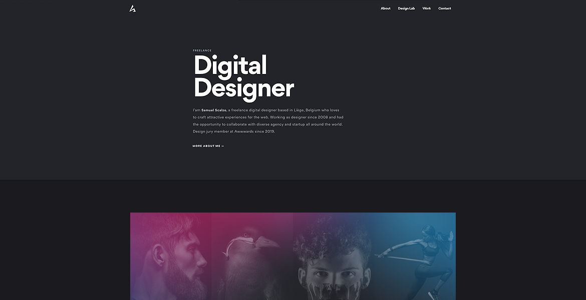 Samuel Scalzo - Portfolio - CSS Nectar Web Design Awards CSS Gallery