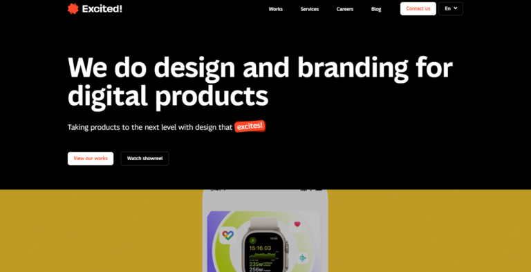 Excited! Redesign - CSS Nectar Web Design Awards CSS Gallery