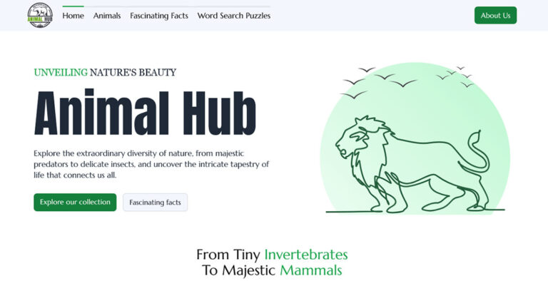 AnimalHub - CSS Nectar Web Design Awards CSS Gallery